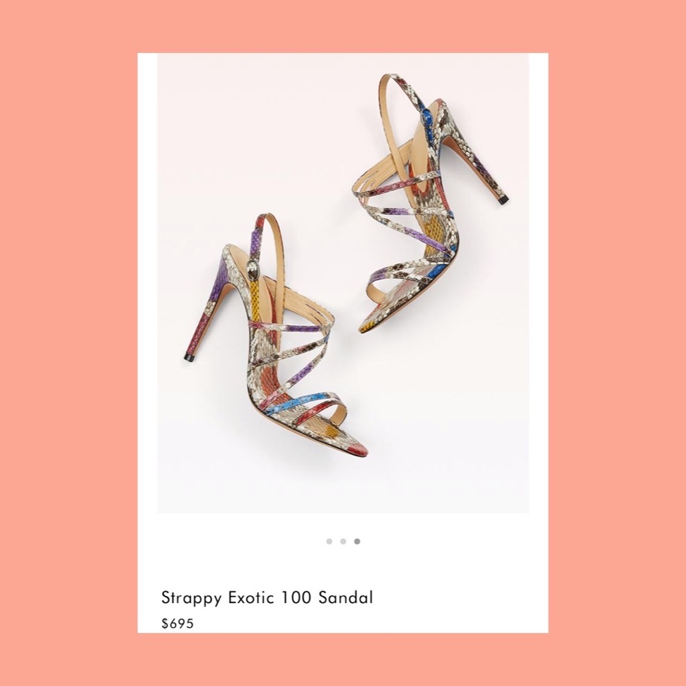 Alexandre Birman Strappy Shoes 35 1/2